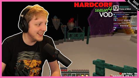 Hardcore Season 4 Philza VOD Streamed On November 25 2020 Part 1 YouTube