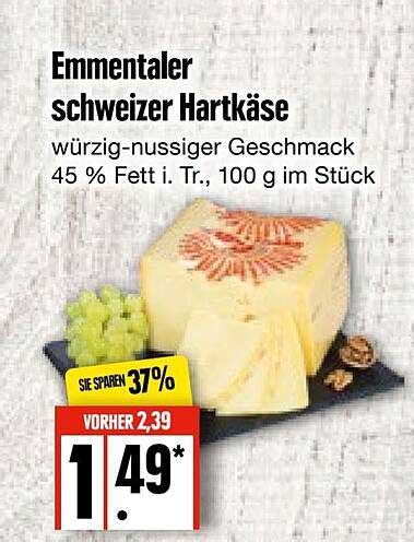 Goldsteig Emmentaler Angebot Bei E Center