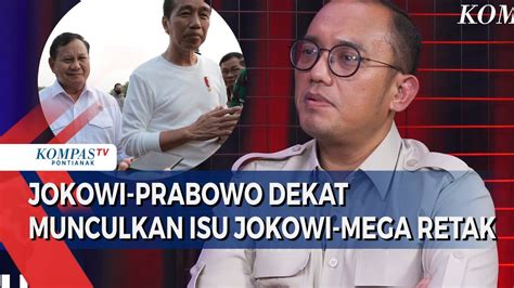 Presiden Jokowi Sering Ditemani Prabowo Jadi Penyebab Isu Keretakan