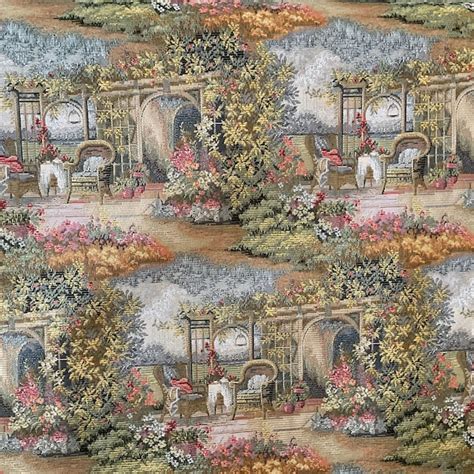 Vintage Upholstery Fabric - Etsy