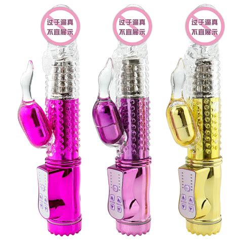 Speeds Rabbit Vibrator Dildo Vibrator For Woman Realistic Penis Rotating Beads Vibrator Sex