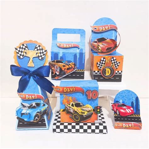 Kit Caixas Cl Ssicas Personalizadas Hot Wheels Elo