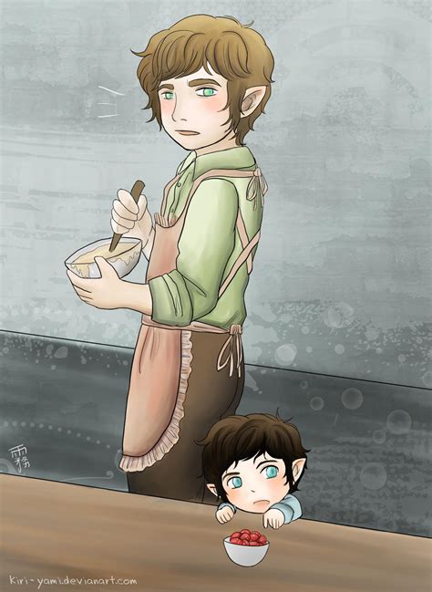 Bilbo-Frodo cooking by Kiri-Yami on DeviantArt