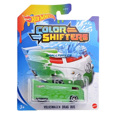 Volkswagen Transporter Drag Bus Hot Wheels Colour Shifters
