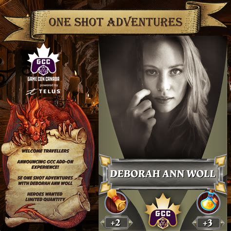 One Shot Adventures Game Con Canada