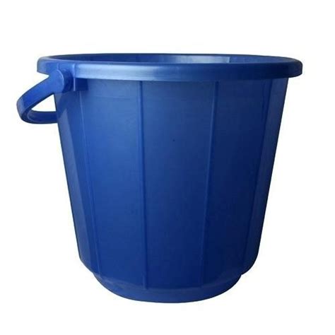 Blue Plastic Bucket For Home With Handle At Best Price In Coimbatore