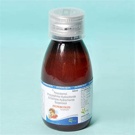 Liquid Paracetamol Phenylephrine Hydrochloride Cetirizine