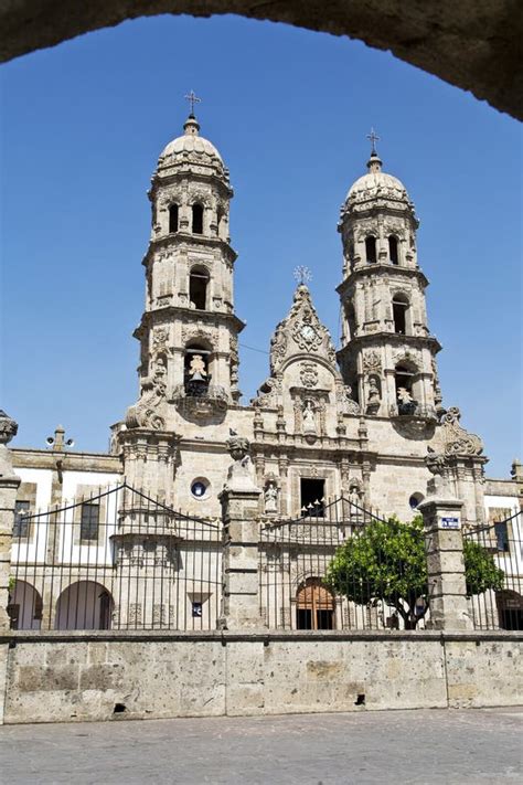 Tourist Monuments Of The City Of Guadalajara Stock Image Image Of