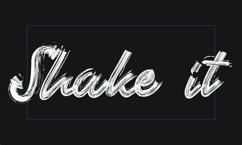 Shake It Up Logo Font