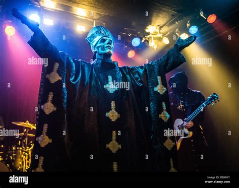 Heavy Metal Band Ghost Performing At Double Door In Chicago Il In