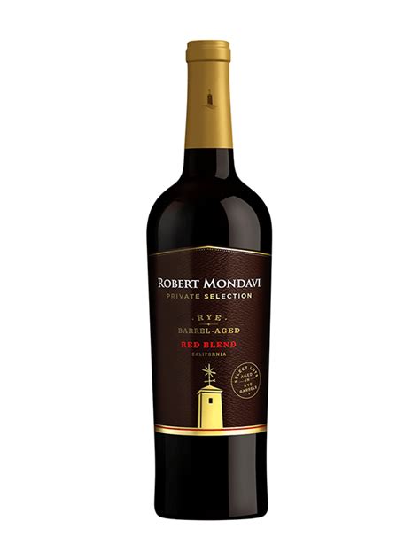 R U Vang M Robert Mondavi Private Selection Rye Barrel Aged Red Blend