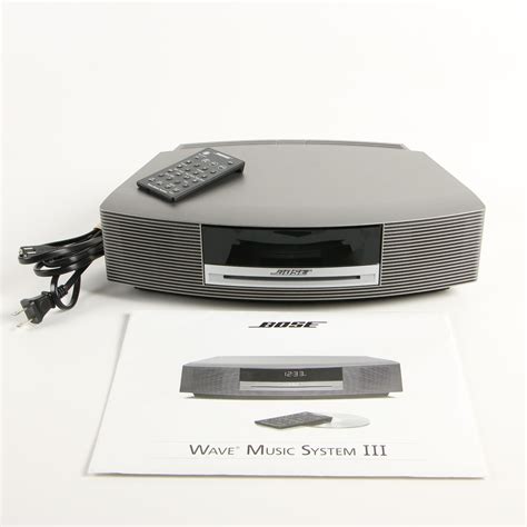 Bose Wave III CD Player and Radio Music System | EBTH