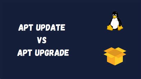 Apt Update Vs Apt Upgrade What Are The Differences The Tech Edvocate