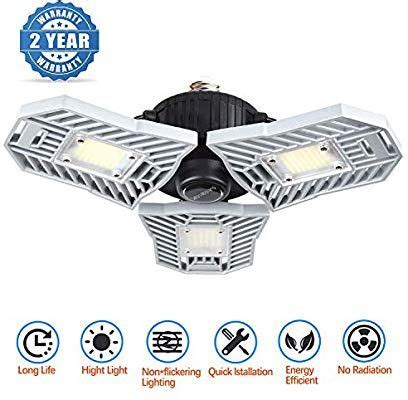 Illuminator 360 Garage Light Deformable LED Garage Light 6000Lm 60W