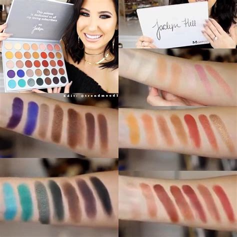 Morphe Jaclyn Hill Palette Swatches Diy Beauty Hacks Jaclyn