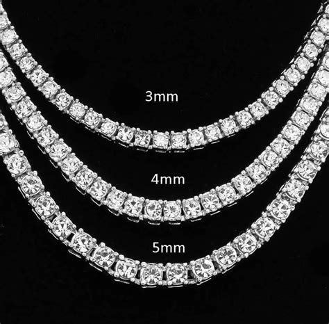 Custom 14k 18k Gold Lab Grown Diamond Jewelry 3mm 4mm 5mm Vvs Diamond