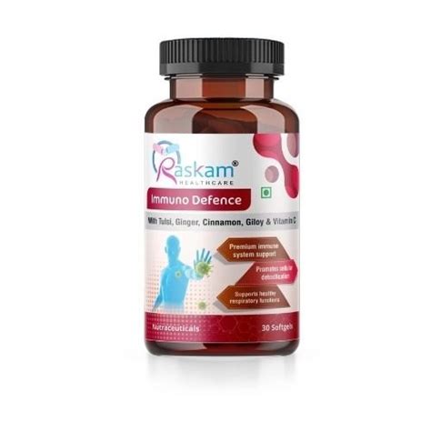 Raskam Immuno Defence 30 Softgels At Rs 450 Bottle Allopathic Immunity Booster In New Delhi