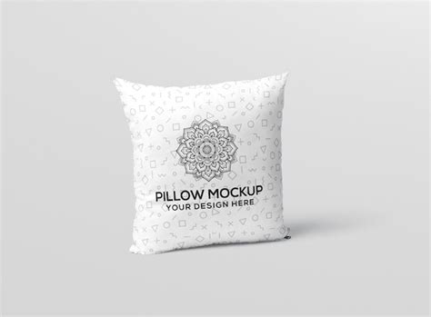 Premium Psd Square Pillow Mockup