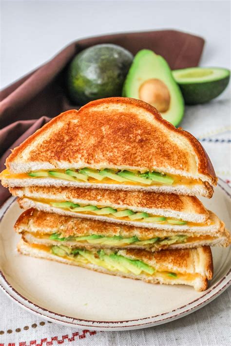 Avocado Grilled Cheese - I Heart Vegetables