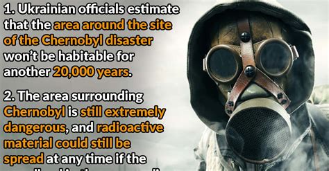 42 Facts About The Chernobyl Disaster