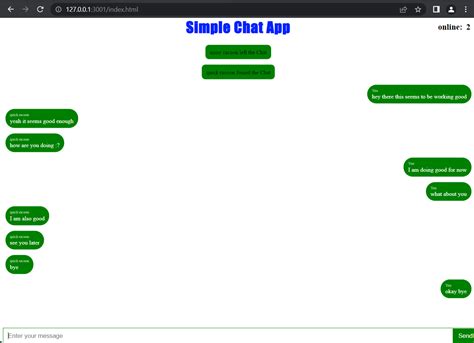 Chat App With Node Js And Socket Io Copyassignment