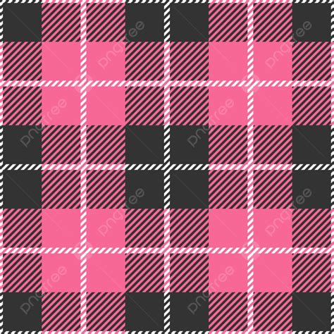 Background Pola Vektor Mulus Tartan Dalam Warna Pink Abu Abu Pakaian