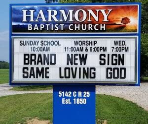 Your Guide to Choosing Church Sign Sayings