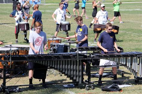 High school marching bands begin competition season - Kaleidoscope