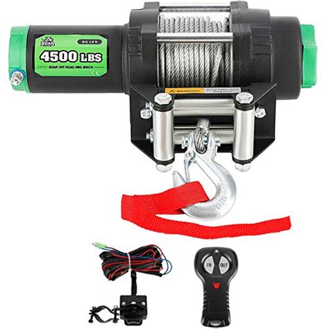 OFF ROAD BOAR 4500 Lb Load Capacity Electric Winch Kit 12V Steel