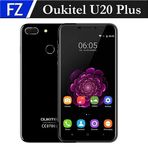 Original Oukitel U20 Plus 5 5 FHD 4G LTE Smartphone Android 6 0