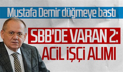 Mustafa Demir D Meye Bast Sbb De Varan Acil I I Al M Samsun