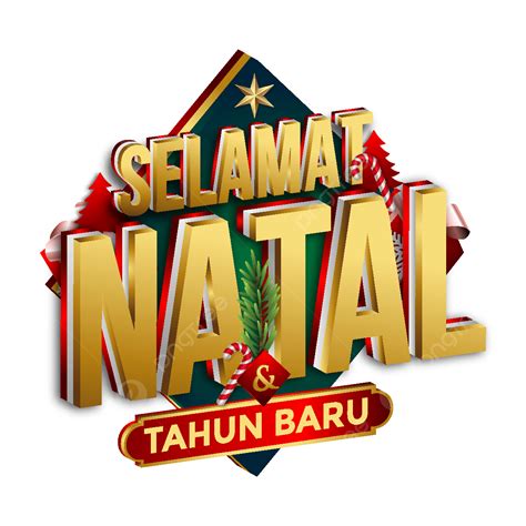 Natal Vector Hd PNG Images Selmat Natal Dan Tahun Baru In Bahasa