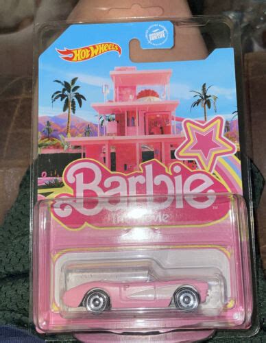 Hot Wheels Barbie The Movie Corvette Pink