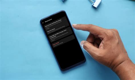 how to reset phone when locked without password