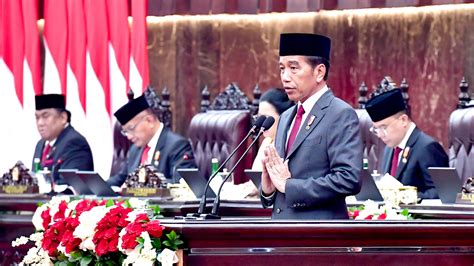 Presiden Jokowi Sampaikan Pencapaian Pembangunan Infrastruktur Dan Sdm