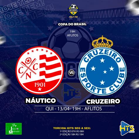 Náutico X Cruzeiro Veja Escalações Onde Assistir E Outros Detalhes Do