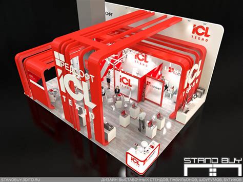 Выставочный стенд ICL техно :: Behance