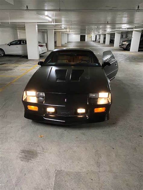 3rd Gen Black 1988 Chevrolet Camaro Iroc Automatic For Sale Camarocarplace