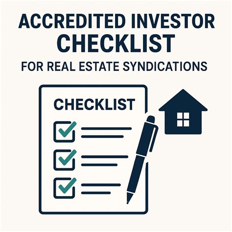 Accredited Investor Checklist: Real Estate Syndication Guide - SITG Capital