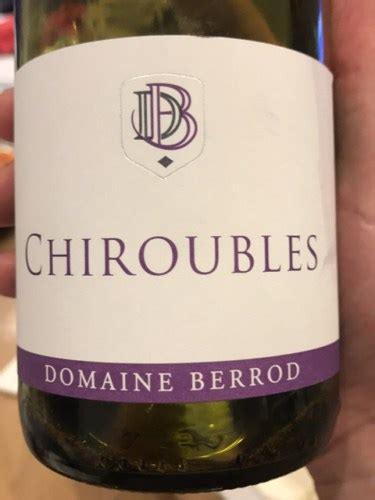 Domaine Berrod Chiroubles Vivino US