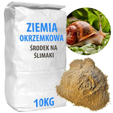 TRUTKA NA ŚLIMAKI ZIEMIA OKRZEMKOWA NAWÓZ 10KG Cena 62 zł