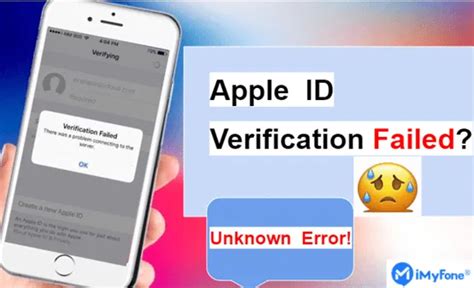 Top Ways To Fix Apple Id Verification Failed Unknown Error