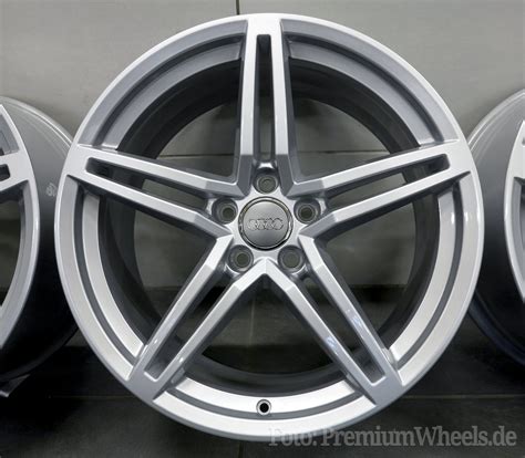 Audi Vw Original Felge G Bc Doppelspeichen Sterndesign Silber