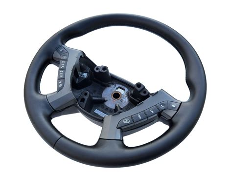 MAN TGX TGS TGA TGL TGM TRUCK LKW STEERING WHEEL NEW BLACK LEATHER Ø 46