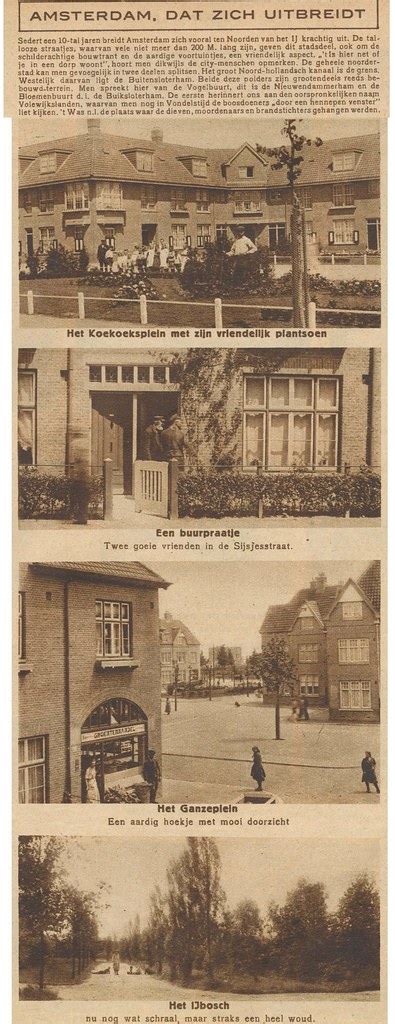 Amsterdam Noord 1924 Janwillemsen Flickr