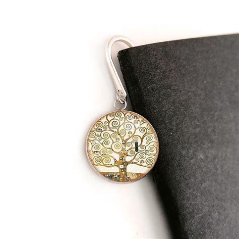 Marque Page Arbre De Vie Klimt Accessoires Marque Page Bykloe