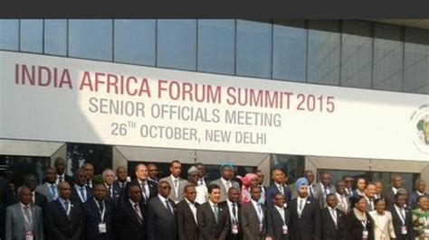 India hosts biggest Africa summit; challenges China