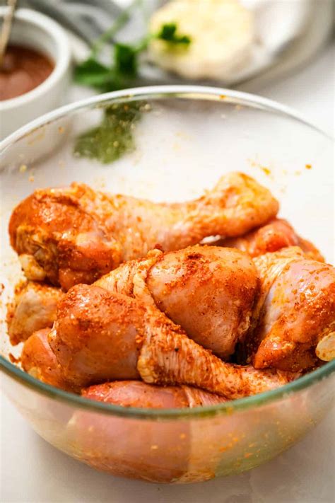 Air Fryer Bbq Chicken Legs Julie S Eats And Treats