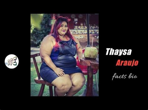 Thaysa Araujo Biography Facts Brazilian Thick Bbw Plus Size Model YouTube