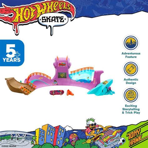 Jual Hot Wheels Octopark Skate Set Mainan Trek Fingerboard Di Seller Mattel Official Store
